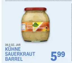 Kings Food Markets KÜHNE SAUERKRAUT BARREL offer