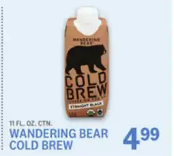 Kings Food Markets WANDERING BEAR COLD BREW offer