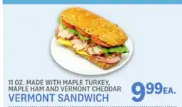 Kings Food Markets VERMONT SANDWICH offer