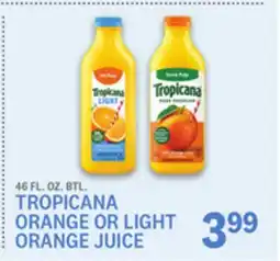 Kings Food Markets TROPICANA ORANGE OR LIGHT ORANGE JUICE offer
