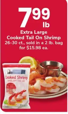 ACME Extra Large Cooked Tail On Shrimp offer
