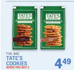 Kings Food Markets TATE'S COOKIES offer