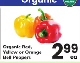 ACME Organic Red, Yellow or Orange Bell Peppers offer