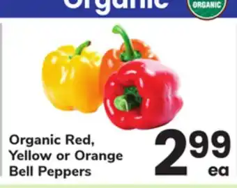 ACME Organic Red, Yellow or Orange Bell Peppers offer
