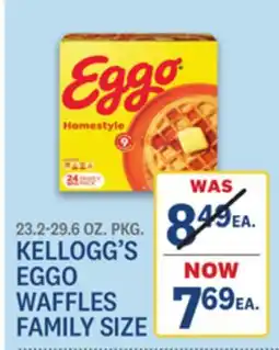 Kings Food Markets KELLOGG'S EGGO WAFFLES FAMILY SIZE offer