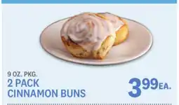 Kings Food Markets 2 PACK CINNAMON BUNS offer