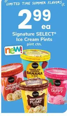 ACME Signature SELECT Ice Cream Pints offer