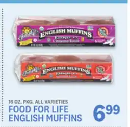 Kings Food Markets FOOD FOR LIFE ENGLISH MUFFINS offer