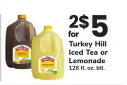 ACME Turkey Hill Iced Tea or Lemonade offer