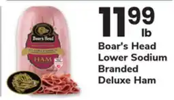 ACME Boar's Head Lower Sodium Branded Deluxe Ham offer
