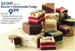 Boscov's Boscov's Homemade Fudge offer