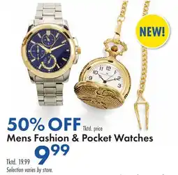 Boscov's Mens Fashion & Pocket Watches offer