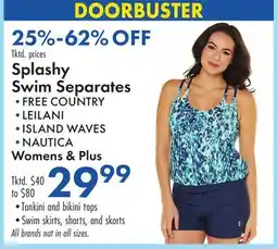Boscov's Splashy Swim Separates offer
