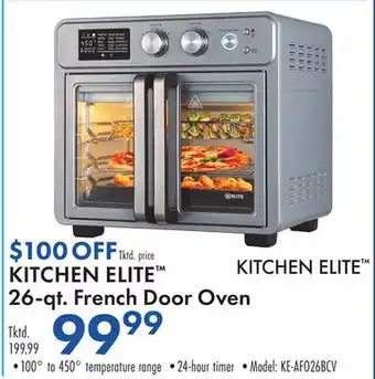Boscov's KITCHEN ELITE 26-qt. French Door Oven offer