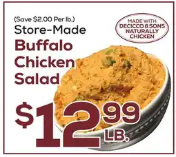 DeCicco & Sons Buffalo Chicken Salad offer