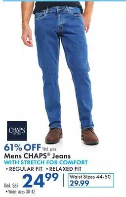 Boscov's Mens CHAPS Jeans offer