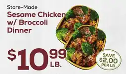 DeCicco & Sons Sesame Chicken w/ Broccoli Dinner offer