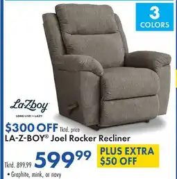 Boscov's LA-Z-BOY Joel Rocker Recliner offer