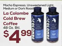 DeCicco & Sons La Colombe Cold Brew Coffee offer