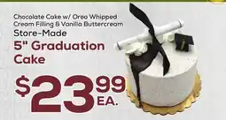DeCicco & Sons 5 Graduation Cake offer