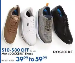 Boscov's Mens DOCKERS Shoes offer