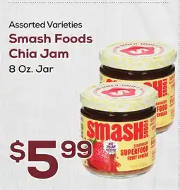 DeCicco & Sons Smash Foods Chia Jam offer