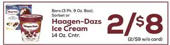 DeCicco & Sons Haagen-Dazs Ice Cream offer