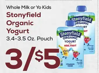 DeCicco & Sons Stonyfield Organic Yogurt offer