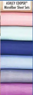 Boscov's ASHLEY COOPER Microfiber Sheet Set offer