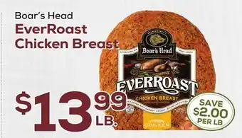 DeCicco & Sons Boar's Head EverRoast Chicken Breast offer