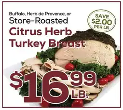 DeCicco & Sons Store-Roasted Citrus Herb Turkey Breast offer