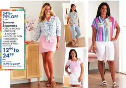 Boscov's Summer Separates offer