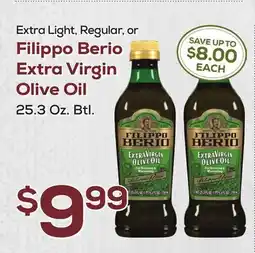 DeCicco & Sons Filippo Berio Extra Virgin Olive Oil offer