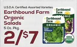 DeCicco & Sons Earthbound Farm Organic Salads offer