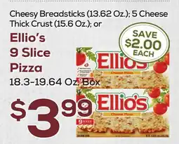 DeCicco & Sons Ellio's 9 Slice Pizza offer