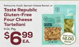 DeCicco & Sons Taste Republic Gluten-Free Four Cheese Tortelloni offer