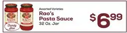 DeCicco & Sons Rao's Pasta Sauce offer