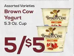 DeCicco & Sons Brown Cow Yogurt offer