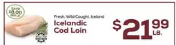 DeCicco & Sons Icelandic Cod Loin offer