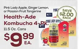 DeCicco & Sons Health-Ade Kombucha 4-PK offer