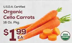 DeCicco & Sons Organic Cello Carrots offer
