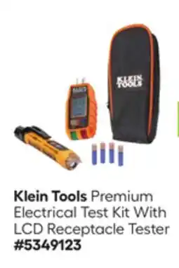 Lowe's Premium Electrical Test Kit With LCD Receptacle Tester offer