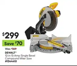 Lowe's 12-in 15-Amp Single Bevel Compound Miter Saw offer