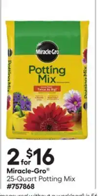 Lowe's 25-Quart Potting Mix offer