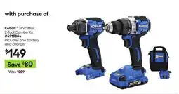 Lowe's 24V Max 2-Tool Combo Kit offer