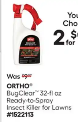 Lowe's BugClear 32-fl oz Ready-to-Spray Insect Killer for Lawns offer
