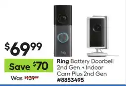 Lowe's Battery Doorbell 2nd Gen + Indoor Cam Plus 2nd Gen offer