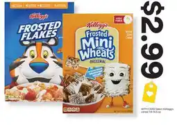 CVS Select Kellogg's cereal offer