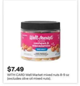 CVS Well Market mixed nuts 8-9 oz (excludes olive oil mixed nuts) offer