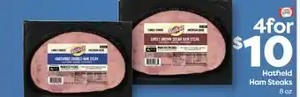 Weis Markets Hatfield Ham Steaks offer